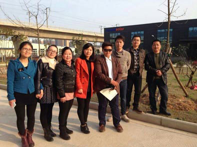 March,28th, 2015, Thailand clients, Nattida Noijairak and Pholyotha Sukhonrat came to visit our factory.